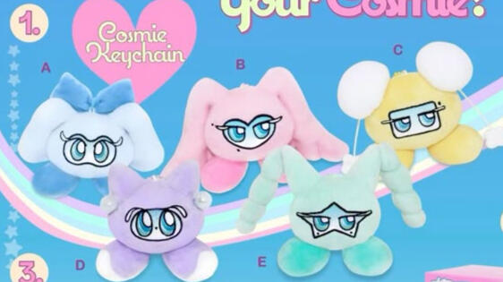 10. Redvelvet - cosmie keychain (Cosmic Album SM) IDR price list : 340 Rp. Cosmie list : Wendy (A), Irene (B), Seulgi (C), Yeri (D), Joy (E).